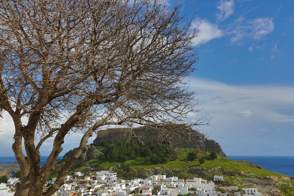 Little Lindos Sea View Studios Exterior foto